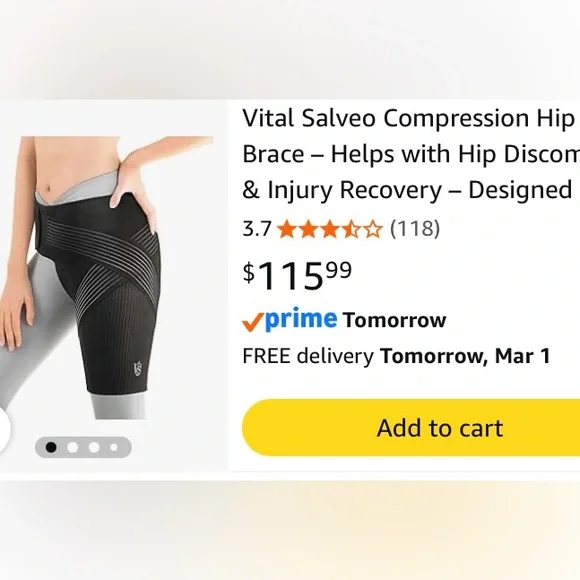 Compression Hip Brace - Picture 8 of 8